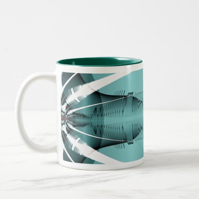 Taza Bicolor Fractal 902 (Izquierda)