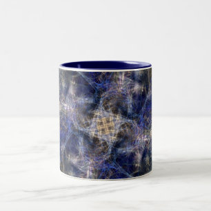Taza Bicolor FractalART Chaos Mug