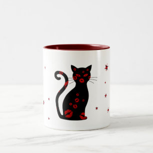 Taza Bicolor Francés: Café Bonne Soiree