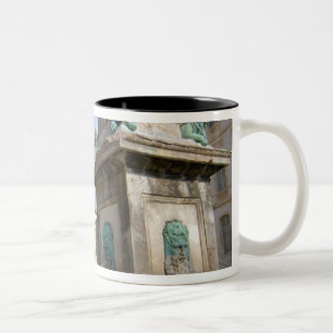 Taza Bicolor Francia, Arlés, Provenza, Plaza de la