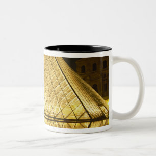 Taza Bicolor Francia, París, Museo del Louvre, Noche