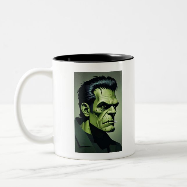 Taza Bicolor frankenstein mug (Izquierda)