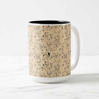 Taza Bicolor Franquicia y huesos