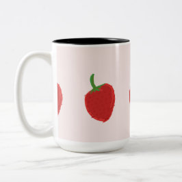 Taza Bicolor fresa mugre