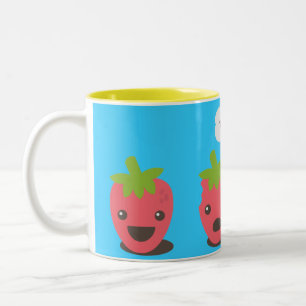 Taza Bicolor Fresas (WTF?)