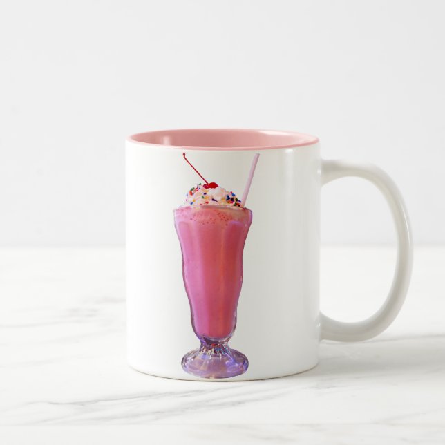 Taza Bicolor Fresberry Milkshake (Derecha)