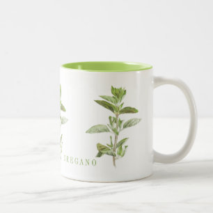 Taza Bicolor FRESH OREGANO Lime Mug De Dos Tones