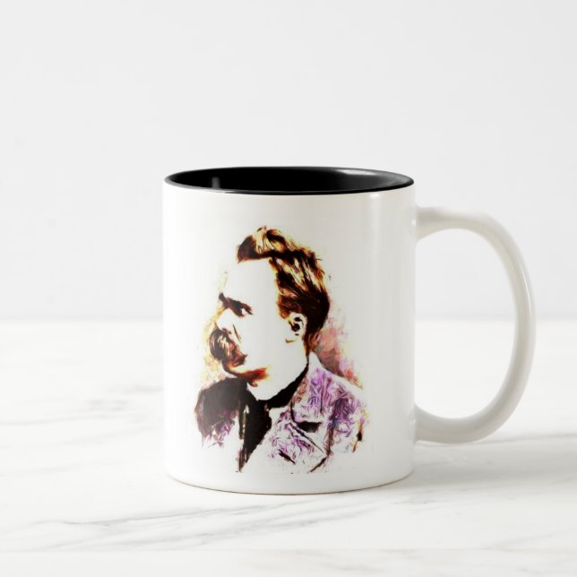 Taza Bicolor Friedrich Nietzsche (Derecha)
