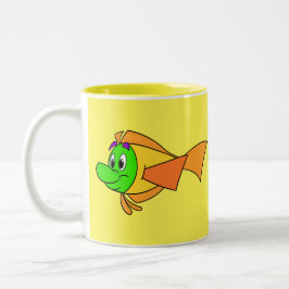 Taza Bicolor FriendFish personalizado mug Mel