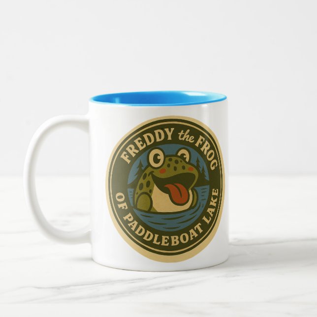 Taza Bicolor Frog Mug-  (Izquierda)