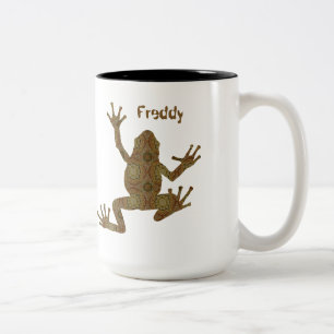 Taza Bicolor Frog Mug