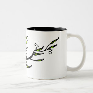 Taza Bicolor Frondoso