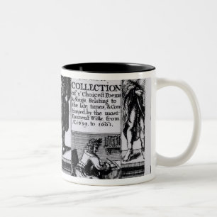 Taza Bicolor Frontispiece 'a una colección exacta de