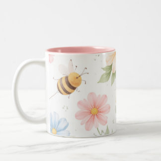 Taza Bicolor Frühluingshafte Tasse