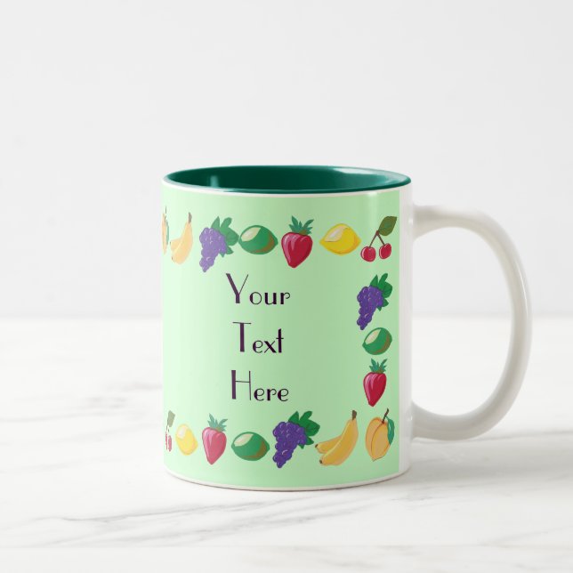 Taza Bicolor Fruit Medley Mug (Derecha)