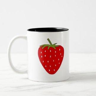 Taza Bicolor Fruity Strawberry