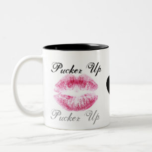 Taza Bicolor Fruncido para arriba