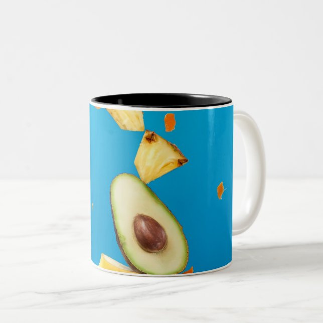 Taza Bicolor Frutas de bonito (Anverso derecho)