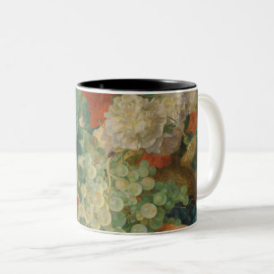 Taza Bicolor Frutas Y Verduras Coloridas