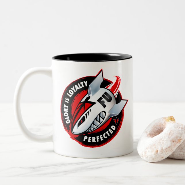Taza Bicolor FU Mug (Con donut)