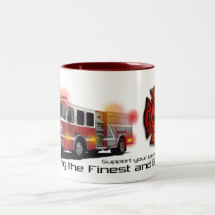 Taza Bicolor Fuego de ayuda