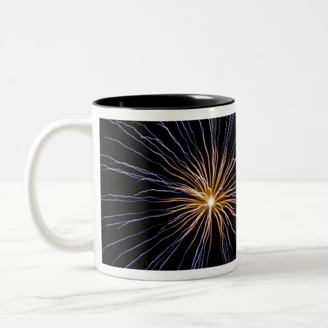 Taza Bicolor Fuego de electricidad (Izquierda)
