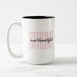 Taza Bicolor Fuerte y hermosa de 15 oz