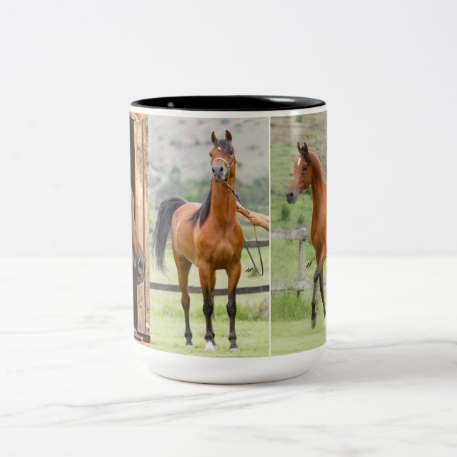 Taza Bicolor Fuerza, Coraje y Poder (Centro)