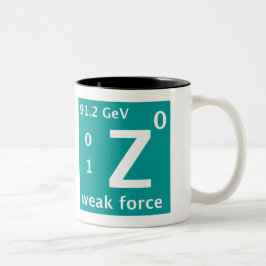 Taza Bicolor Fuerza débil de Z (zurda)