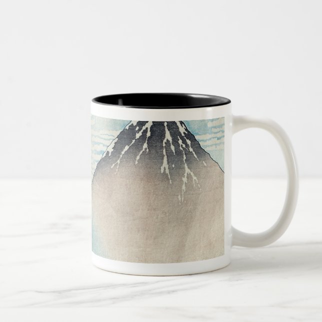 Taza Bicolor Fuji en Weather claro (Derecha)