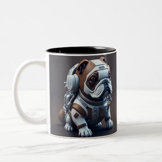 Taza Bicolor Fun AI Fantasy Animal Mug (Izquierda)