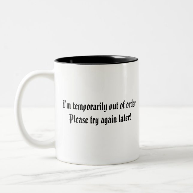 Taza Bicolor Fun Coffee Mug (Izquierda)
