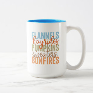Taza Bicolor Fun Fall Vibes