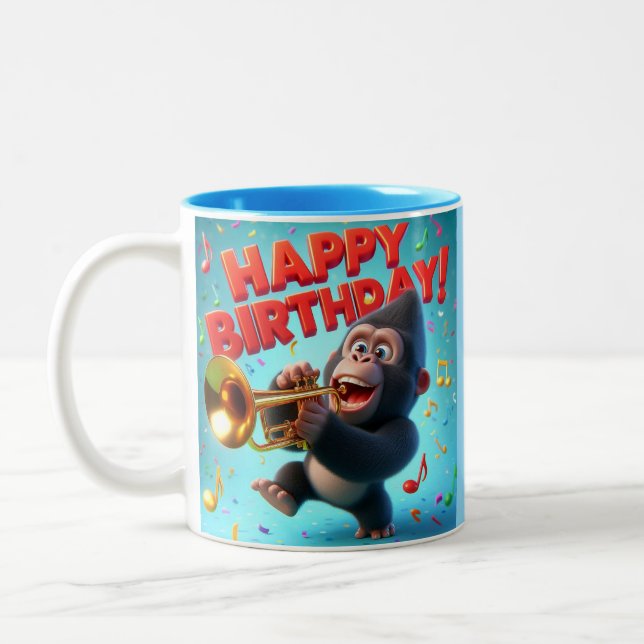 Taza Bicolor Fun kid's birthday Mug (Izquierda)