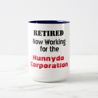 Taza Bicolor Funcionamiento jubilado para el Hunnydo