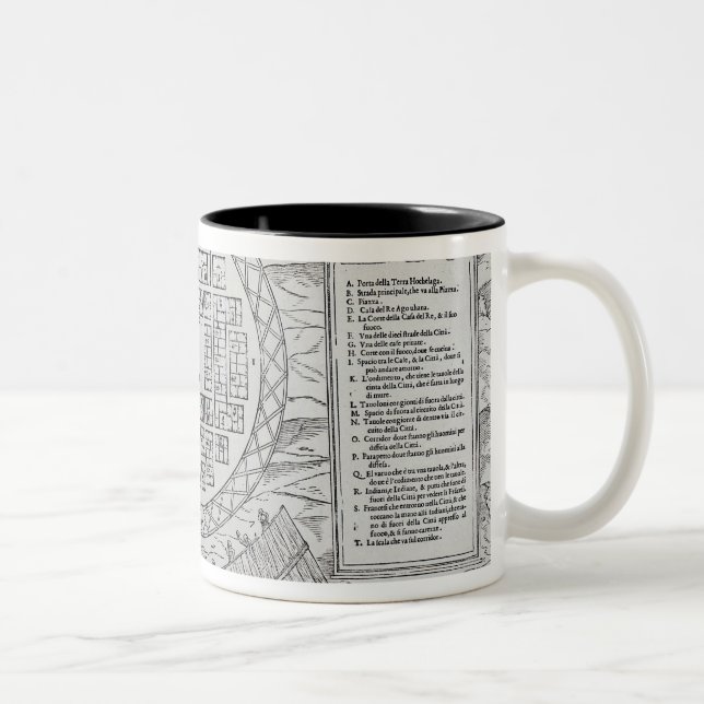 Taza Bicolor Fundación de Hochelaga (Derecha)