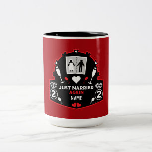 Taza Bicolor Funny acaba de casarse otra vez
