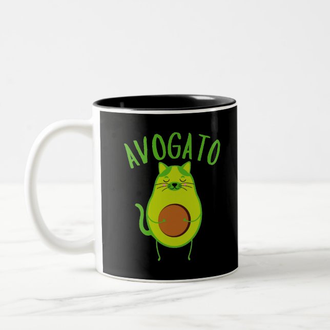 Taza Bicolor Funny Avogato (Izquierda)