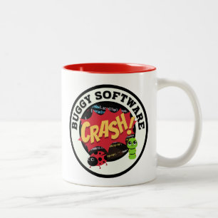 Taza Bicolor Funny Buggy Software