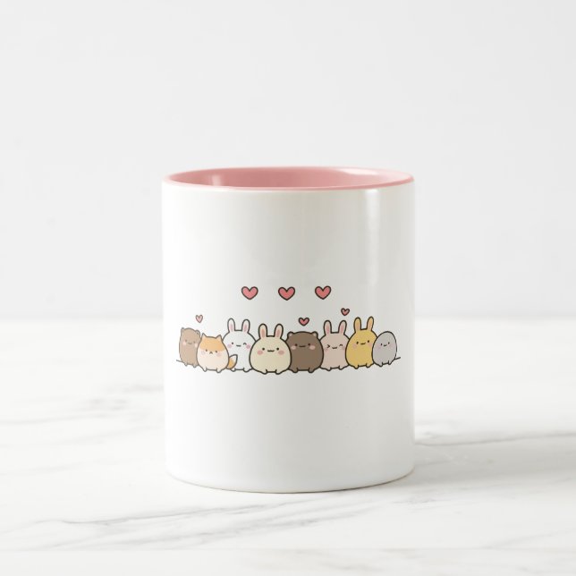 Taza Bicolor Funny Bunny (Centro)