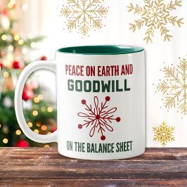 Taza Bicolor Funny Finance Mug Business Office Coworker