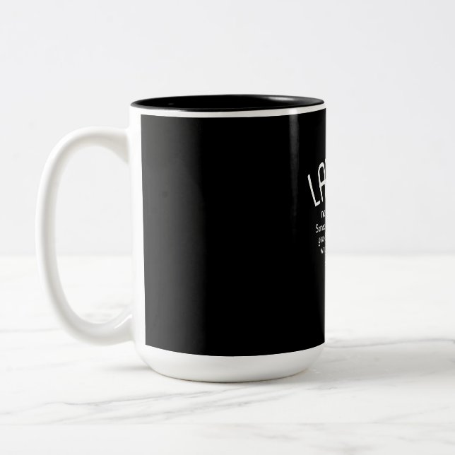 Taza Bicolor Funny Lawyer Definition (Izquierda)