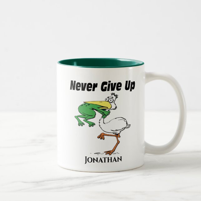 Taza Bicolor Funny Pelican (Derecha)