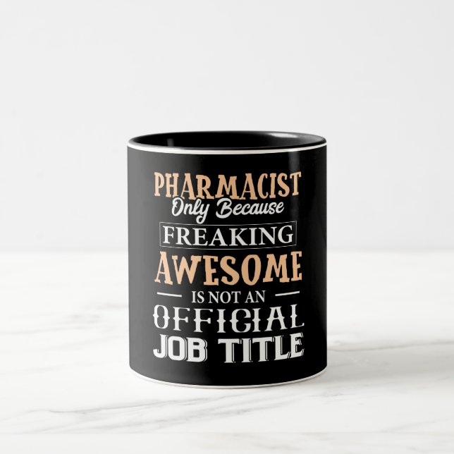 Taza Bicolor Funny Pharmacist Mug (Centro)