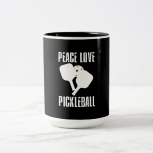 Taza Bicolor Funny Pickleball