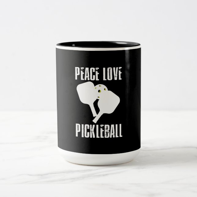 Taza Bicolor Funny Pickleball (Centro)