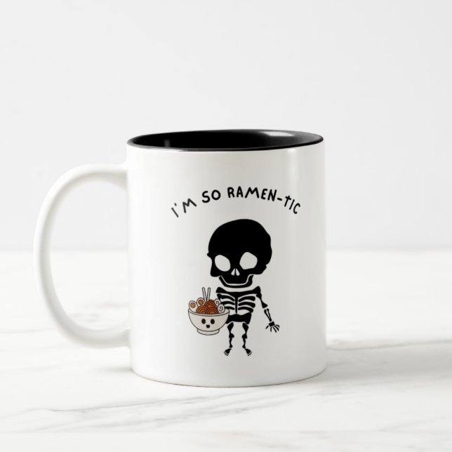Taza Bicolor Funny Ramen (Izquierda)