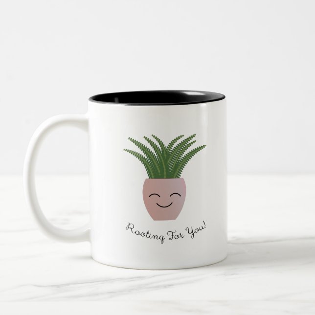 Taza Bicolor Funny Rooting for You Fern (Izquierda)