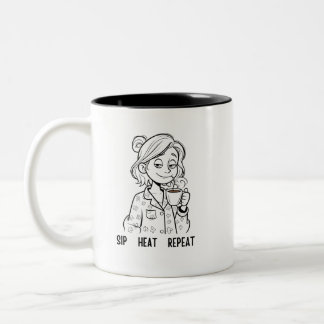 Taza Bicolor Funny Sarcastic Mom Mug