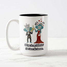 Taza Bicolor Funny valentine's present